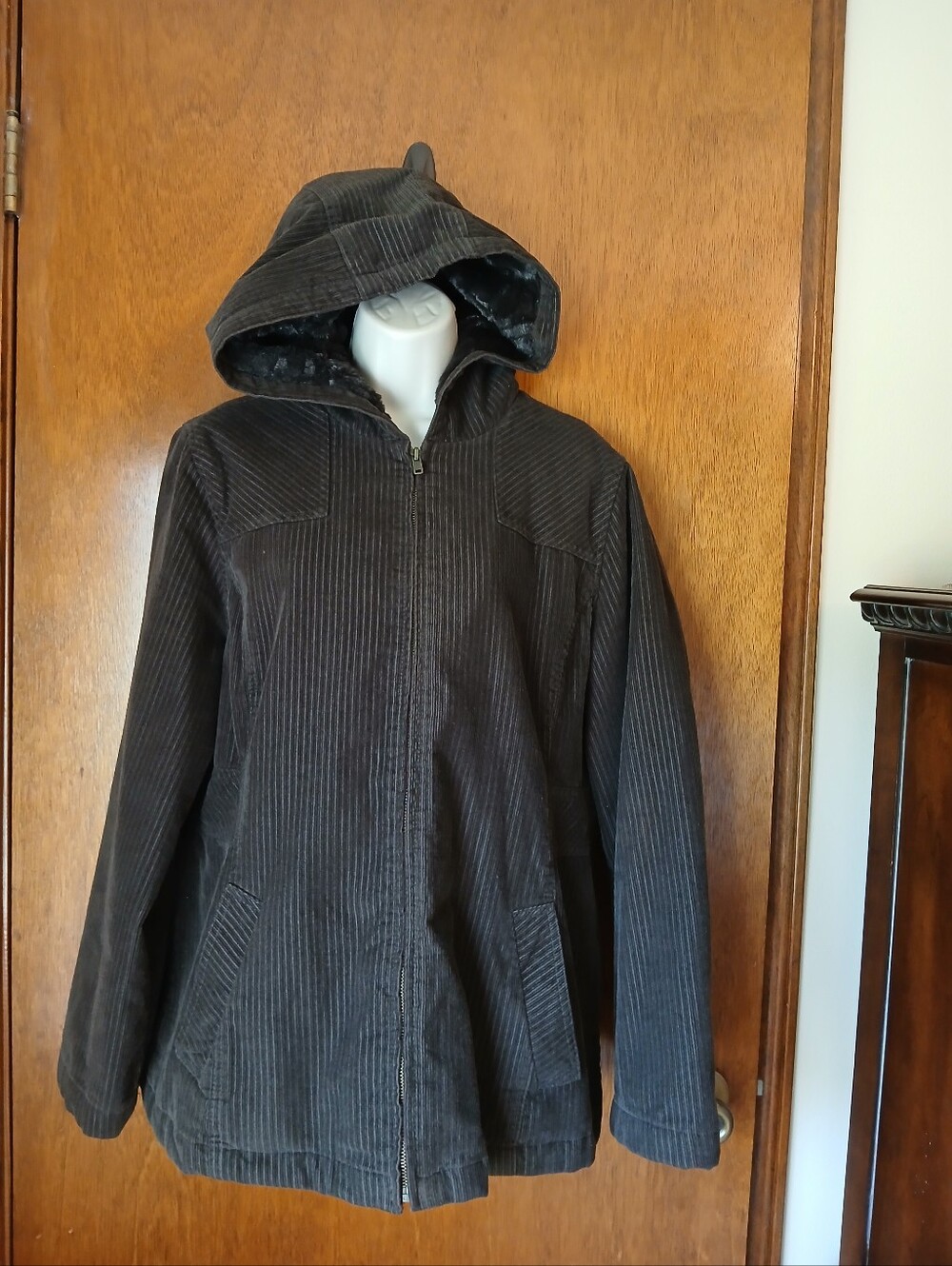Sonoma Hooded "Corduroy" L